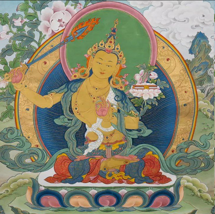 Let 2024 be the year of Dharma more than 2023 was 🙏
#Manjushri ☸️