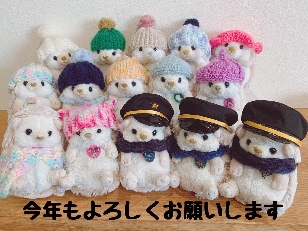 SHIMArisuko_'s tweet photo. 今年もがんばります。
皆さまにとっても良い1年になりますように。
#ぬいぐるみ
#ハリネズミ
#サンレモン
#フラッフィーズ
#みたち
#みたらし
#みんな大好き https://t.co/STMYKi3V9Y