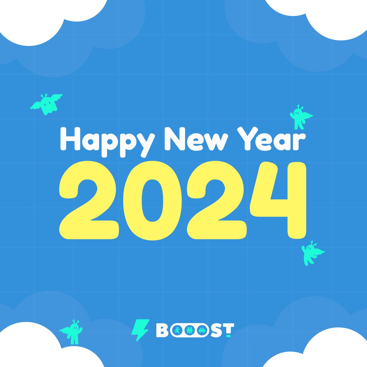 Booostofficial's tweet photo. Wishing everyone a Happy New Year!

#booost #socialfi https://t.co/618YPubeZS