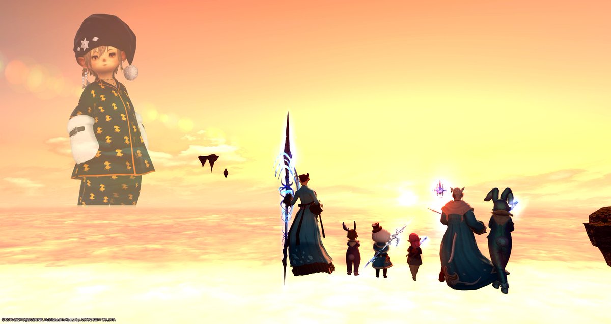 FF14_Syak's tweet photo. 2024 새해 복 많이 받으세요 https://t.co/FxWt1gAUDv