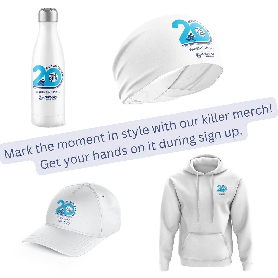 Regency10kRun's tweet image. 🏃‍♀️🏃‍♂️ Lace up for the Wright Hassall Regency 10k&apos;s 20th anniversary! 

🎉 Registration is OPEN! 

🏅 Sign up now @ regency10k.co.uk  to join the celebration and snag exclusive anniversary merch! 🛍️👟

#Regency10k #20YearsStrong