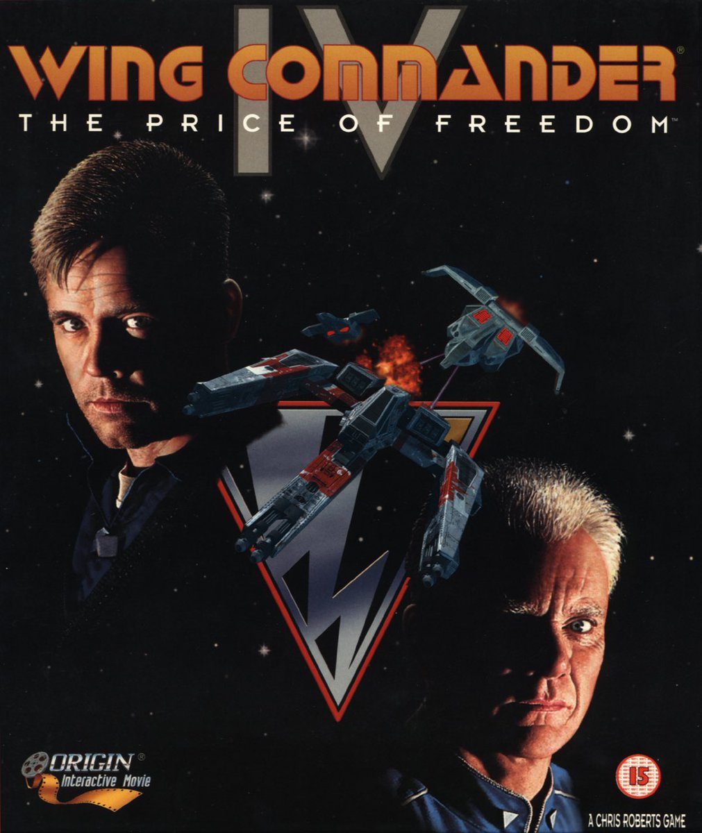 pfhor_g's tweet image. Kicking off the new year with #WingCommanderIV (12/02/96)

I’m now up to one of the first DVD games (originally shipped on 6CDs). Getting this game to run required a custom DXR2 card &amp;amp; all sorts of insanity. This must’ve looked so good back then! Plus, #90s renders are gorgeous!