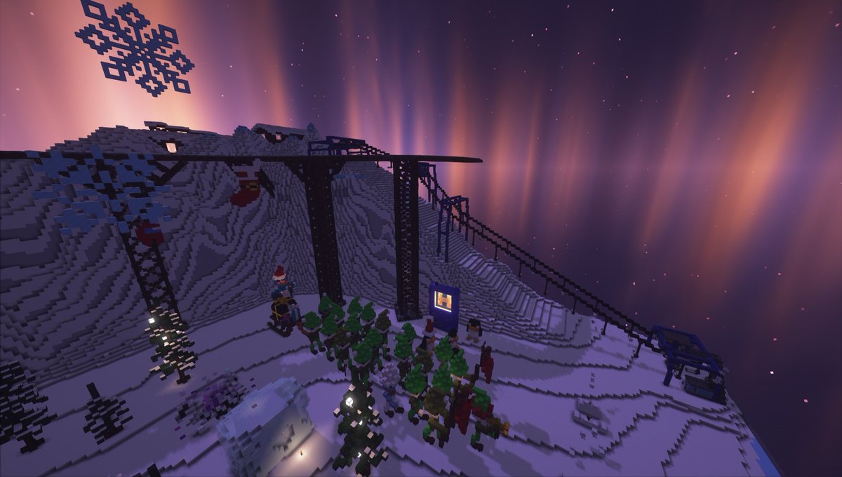 Belated Holiday and fingers crossed for 2024.
May it be almost as ambitious as our Christmas build. 

💙🖤