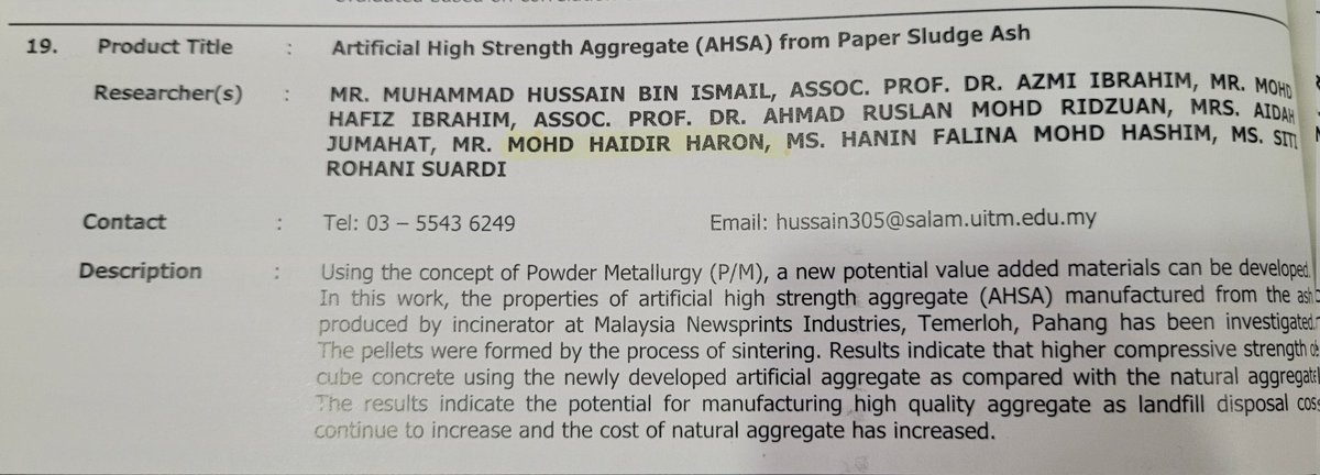 Kenangan semasa Ekspo Penyelidikan dan Ciptaan Institusi Pengajian Tinggi Antarabangsa 2007 di KL Convention Centre