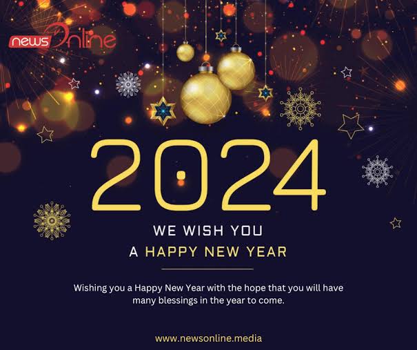 Happy new year 2024,  Best of wishes, love &amp; Happiness for all