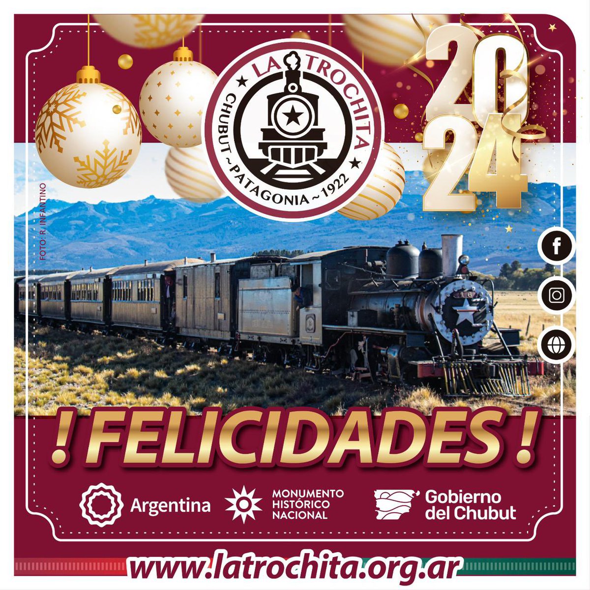 La Trochita Chubut tweet media