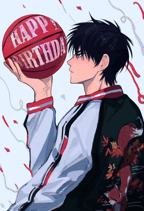 流川楓誕生祭2024 #流川楓生誕祭2024 𝓗𝓪𝓹𝓹𝔂 𝓑𝓲」|towneのイラスト