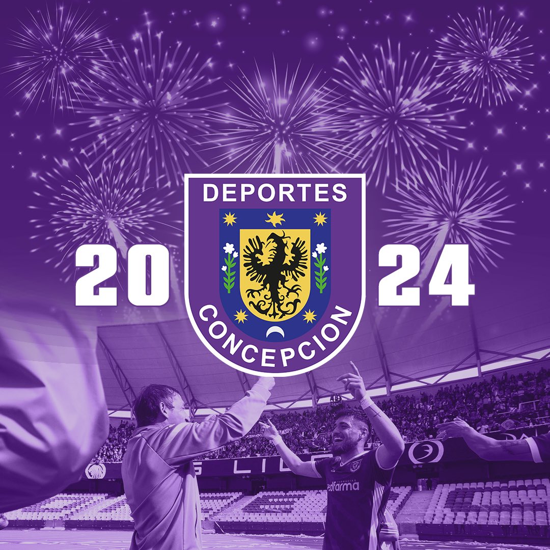 ¡Feliz Año Nuevo para toda la hinchada del León de Collao! 🙌🏻 Que sea un 2️⃣0️⃣2️⃣4️⃣ lleno de Fuerza, Garra y Corazón 🦁

¡Lo más grande es ser del CONCE! 💟

#DeportesConcepción