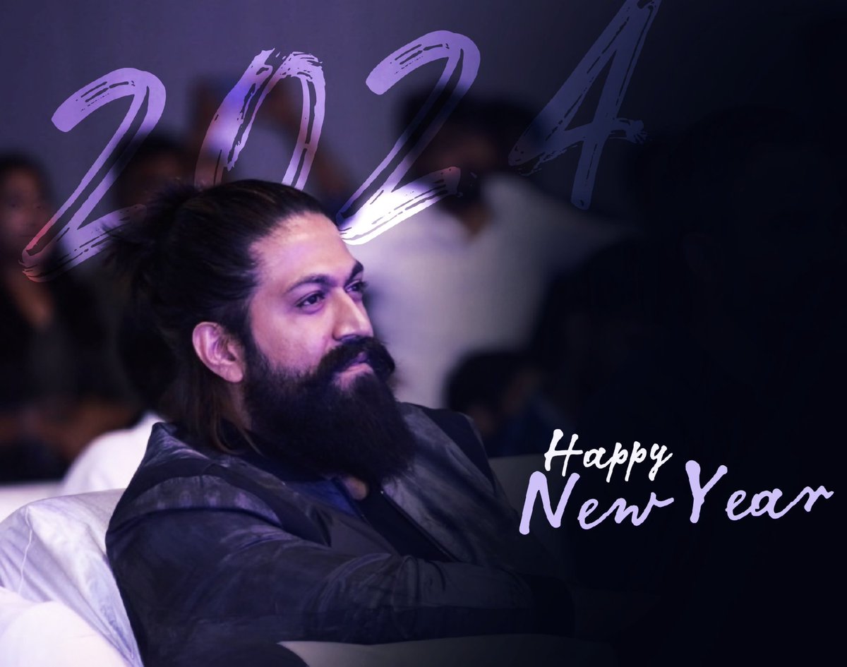 YashTrends's tweet photo. Sending warmest wishes for a wonderful New Year! Anthammas, May it be a place of peace, love, and happiness ❤️

#HappyNewYear @TheNameIsYash 
#ToxicTheMovie #YashBOSS https://t.co/GZN7KcripL