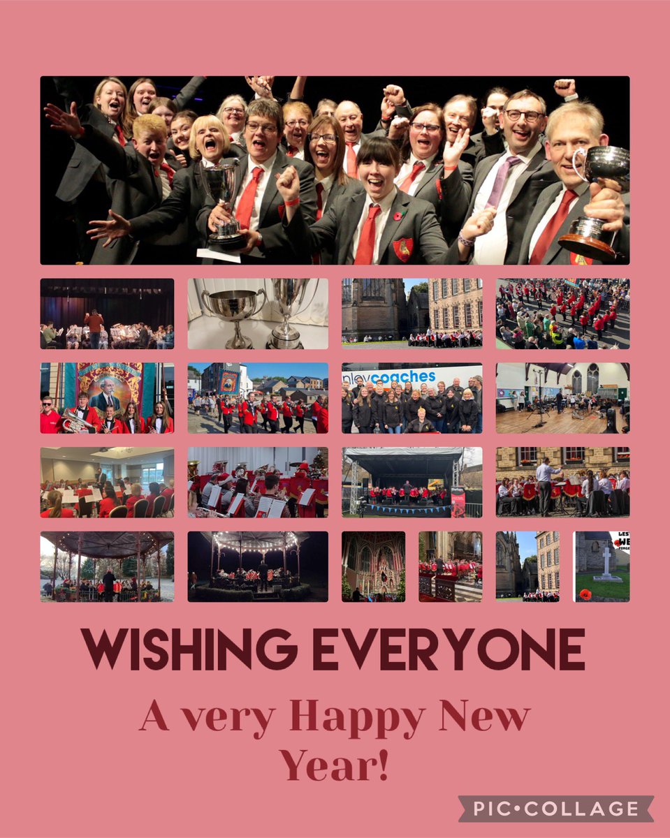 Happy New Year all. Happy New Year! Good year, 1st in the Areas, National Finals, good placings at local contests,lovely concerts at some new venues and great CD sales. To everyone those who supported us,the DMA,all our players, @dukeofprunes2 and deps. Thank you!