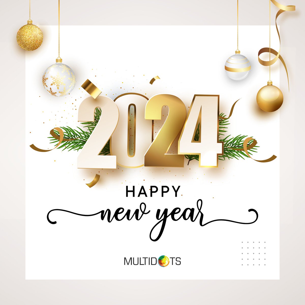 multidots's tweet image. 🎉 Wishing you and your family a fantastic New Year filled with positivity, growth, and countless smiles! May this year bring you closer to your dreams and open new doors of success.

Happy New Year 2024! 🌟

#Multidots #happynewyear2024
