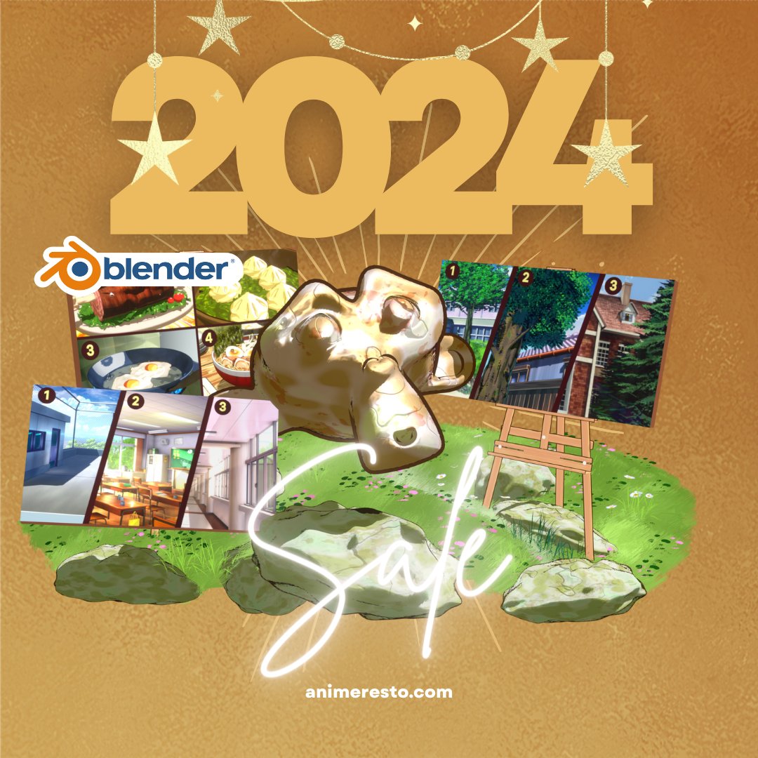 TadayoshiCG's tweet image. ✨ It's been a good year my fellow Anime Artists. ✨ As a heartfelt thank-you for your dedication to personal growth, I'm thrilled to announce a special New Year Sale on our animeresto.com. This is the best 3D Anime Resource on the whole internet. Have a great year!