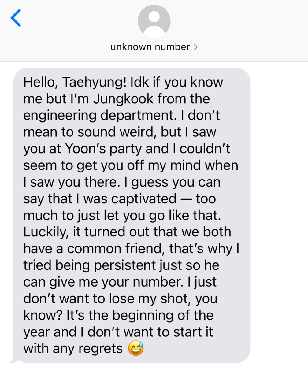 vkletters's tweet photo. ‘Cause You Have To. 

a short #taekookau wherein taehyung learns in a year that people are not promised. https://t.co/fOn3kIiBqS