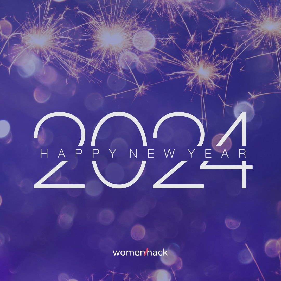 womenhack's tweet photo. 🎆 Welcome 2024! As we step into the New Year, let's embrace new beginnings with optimism and enthusiasm. May this year be filled with success, innovation, and growth for all. Happy New Year from WomenHack! 

#ProfessionalDevelopment
#WomenInBusiness https://t.co/rOewVQcwUZ