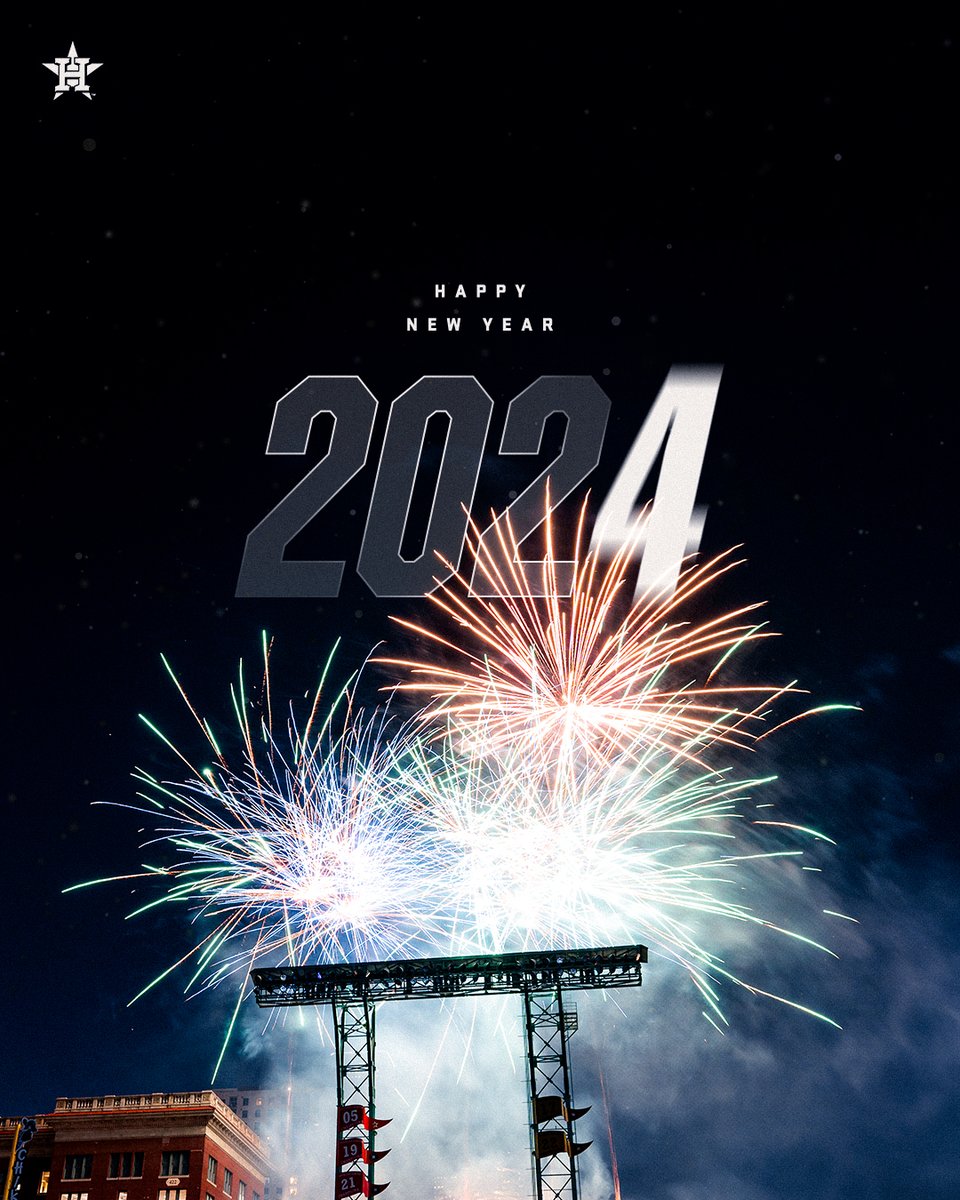 astros's tweet photo. 2024 🎆 

Happy New Year, Astros fans!! https://t.co/Kc1R0DKXSK