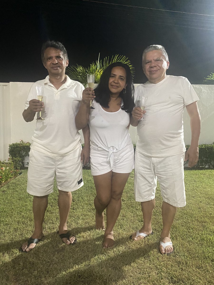 Festejamos em família a chegada do ano novo