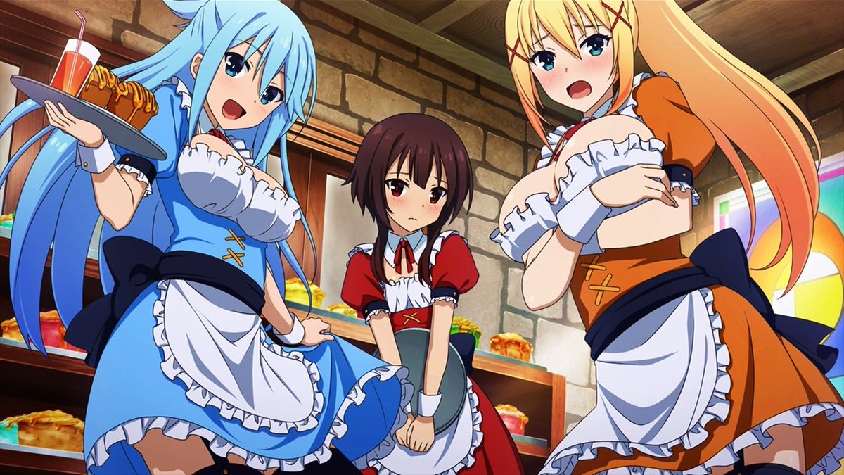 Filo172003's tweet photo. 🎇✨ Feliz año nuevo gente ✨🎇
De todo corazón 💖 les deseo un 2024 increíble 🤩
#Konosuba #Aqua #Megumin #Darness #animegirl #maid #Welcome2024 #HappyNewYear2024 https://t.co/7xHvfbzaqi