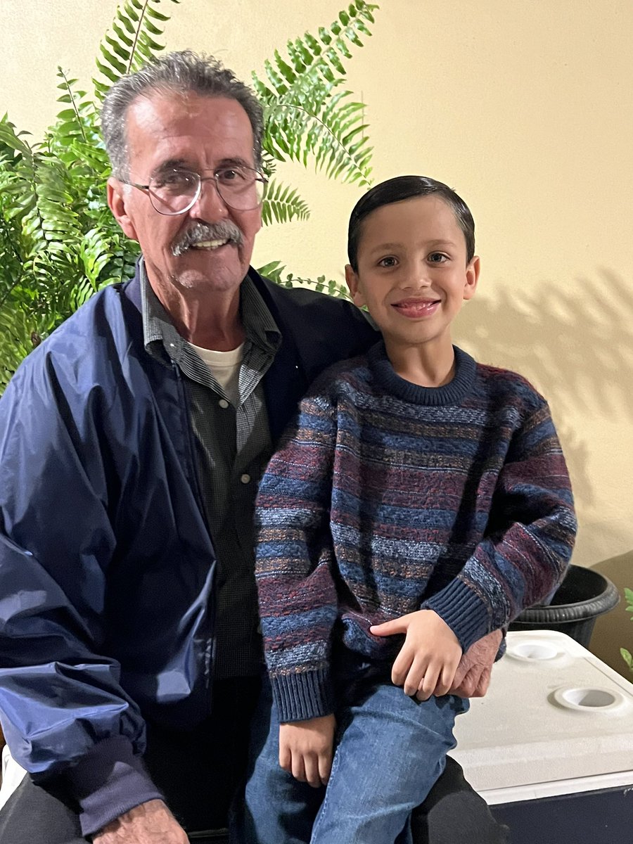CoachJaviT75's tweet photo. Elian, grandpa and I wishing everyone a Happy New Year 🙏🙏 https://t.co/QRRYrWdSTG