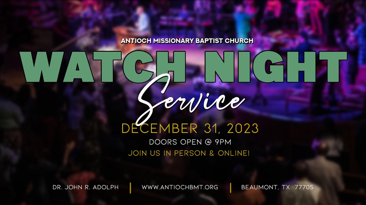 Antioch MBC - Bmt. tweet media