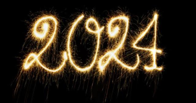 "Happy New Year 2024 May the new year bring with it renewed hope, endless joy and endless opportunities to make your dreams come true."