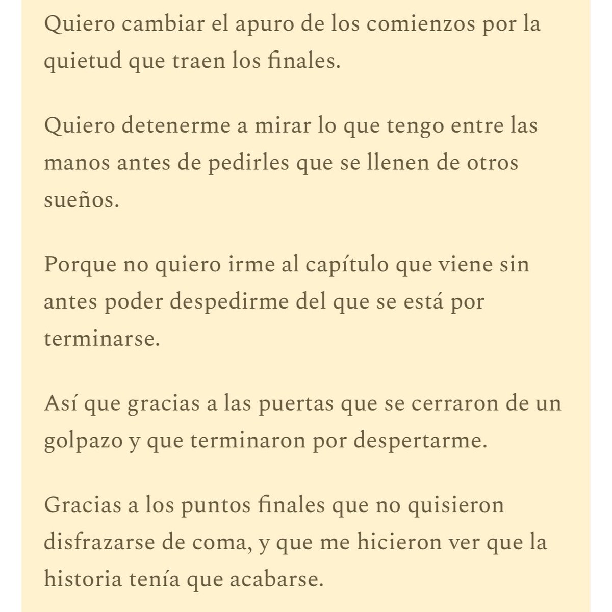 Cementedelibros's tweet photo. Gracias por un año lleno de resiliencia, comienzos y de fracasos.
Este texto de Gabriela Salguero Machado ❤️‍🩹
#cementeriodelibros https://t.co/ezZkAjocqr