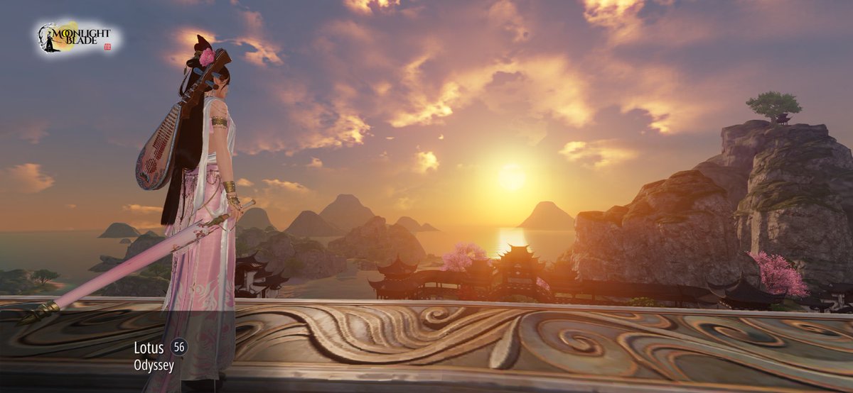 mkWallor's tweet photo. Sunset is always beautiful in 
@MoonliB_mob 
❤️❤️❤️ https://t.co/7oLjYi3TeT