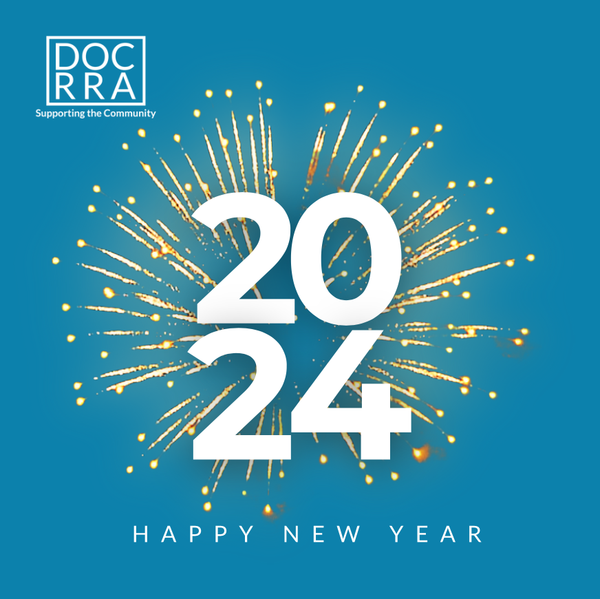 DOCRRA_'s tweet photo. Cheers to a year of progress, and community strength! Wishing all our residents and ratepayers a Happy New Year 2024. Let's continue working together for a thriving community!  #NewYearNewBeginnings #CommunityStrong #2024 #activecommunity #activecitizenship #dolphincoastcommunity https://t.co/lsWOktQAqS