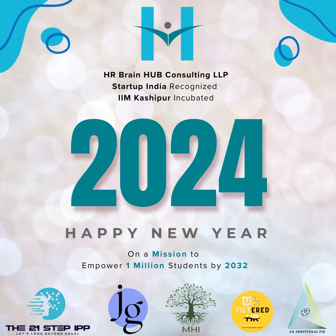 HRBrainHUB's tweet photo. 🎉 Happy New Year! 🎊

May this coming year be a canvas of endless possibilities, filled with joy, success, &amp; remarkable moments. 

Wishing you and your loved ones a spectacular New Year filled with love, prosperity, and boundless opportunities!

 #2024NewYear  #HappyNewYear2024 https://t.co/rNZ0FjDvuZ