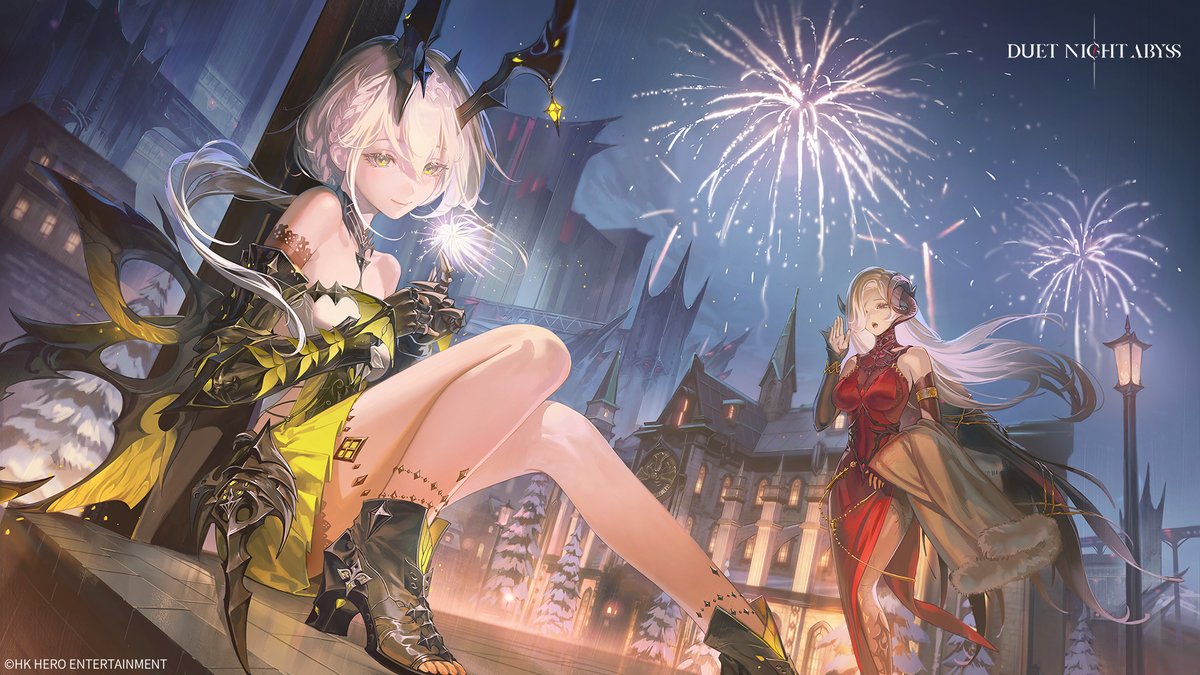 I wish I could grow the buds that flourish in the night sky,
I wish I could sound the bells that resonate with your heart.

Now, can you tell me about your wishes?

✦ Pre-Registration:
duetnightabyss.herogame.com/en

#DuetNightAbyss
#HappyNewYear