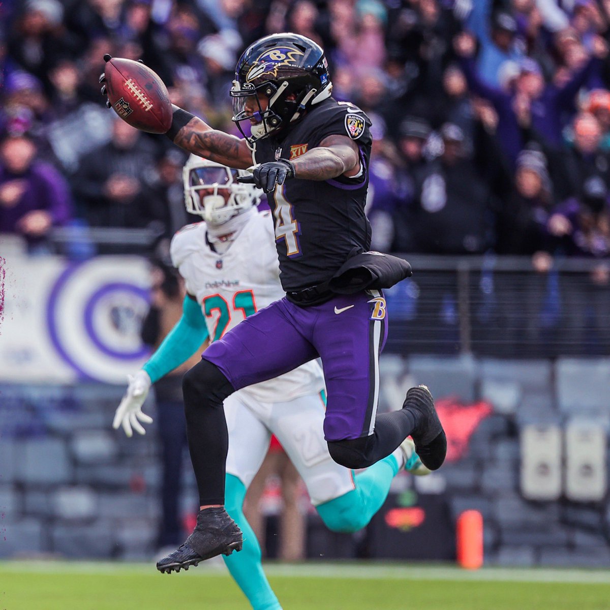 MKFFL's tweet photo. The biggest play of Mortal Kombat XIV &amp; a primetime performance to clinch the conference championship on Christmas?

That will earn you MKFFL Playoff MVP Honors, Zay Flowers!

@TheGrandPoobahs #MortalKombatXIV https://t.co/qyY9CQuEbb