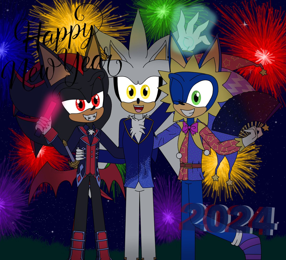 EmaBracamonte3's tweet photo. HAPPY NEW YEAR 2024πβ¨ππ
@SonicOfficialJP @SFArgOficial @SonicTeamArg
#SonicTheHedeghog #ShadowTheHedgehog #Silverthehedgehog #HappyNewYear2024 #trio #NewYear2024 #sonicshadowsilver https://t.co/Jl1oFUuiFK