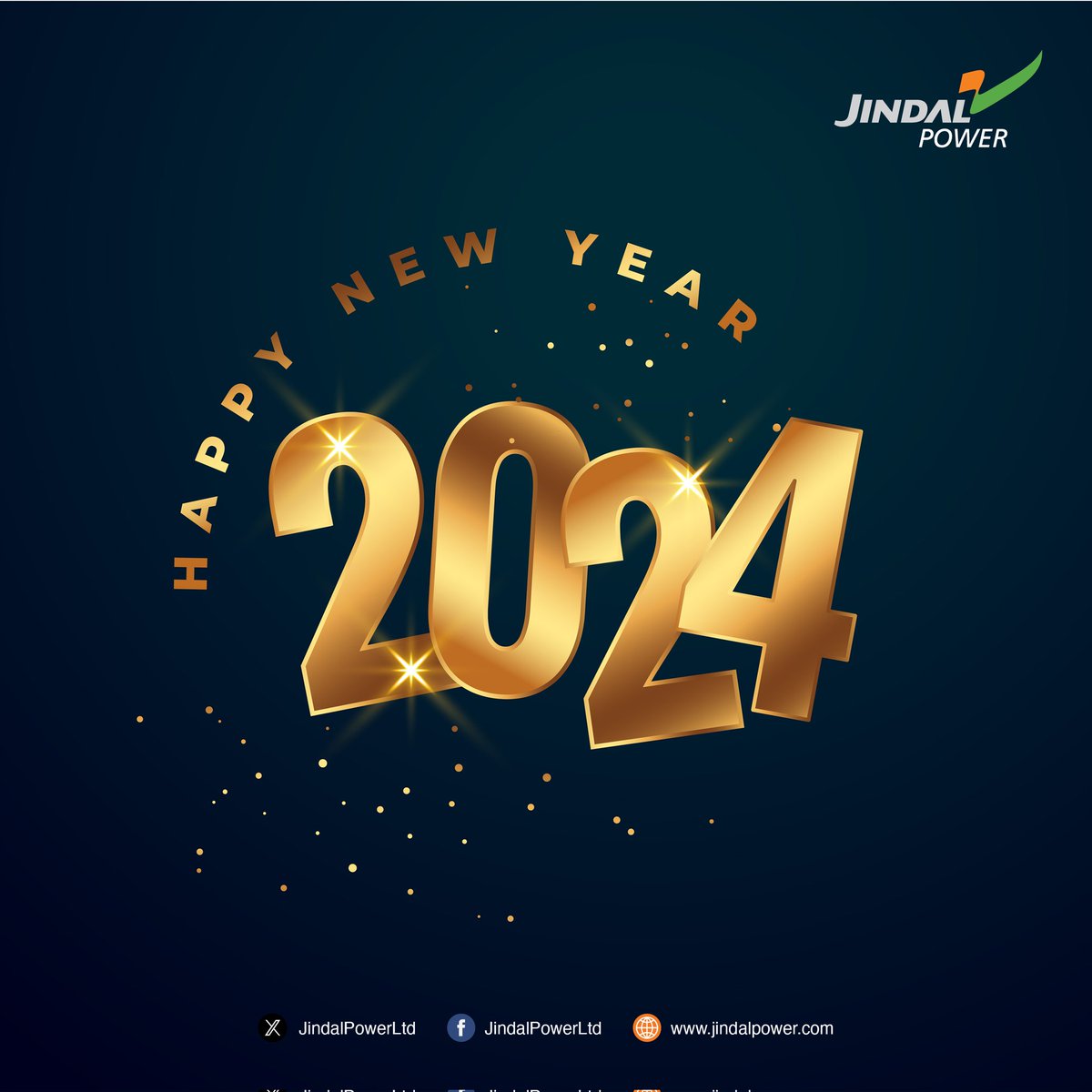 Happy New Year. Wish the New Year 2024 brings bliss, peace & prosperity to one and all. #Welcome2024