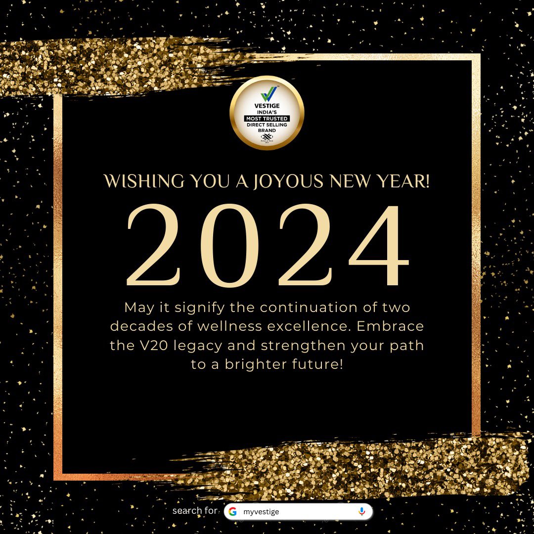 Happy New Year, dear friends! May this year bring you abundant health, joy, and success in your wellness journey. Let's make 2024 a year of mindful living and positive transformations