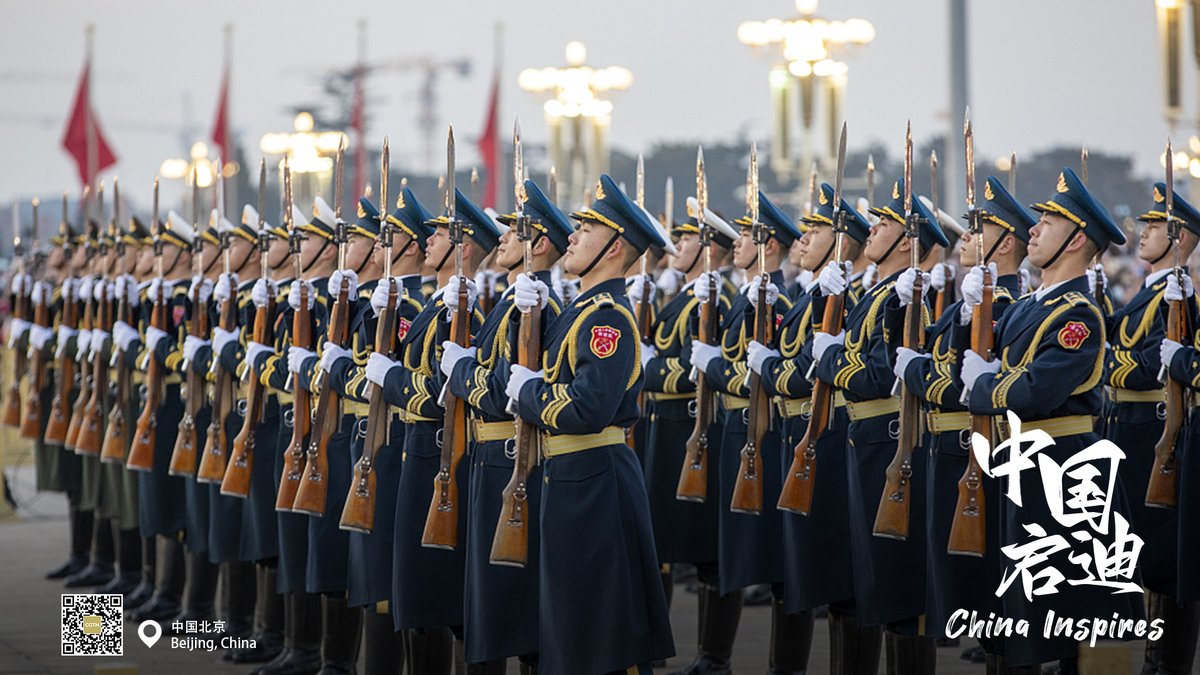 CGTNOfficial's tweet photo. Tens of thousands of people on Monday morning gathered at Tiananmen Square in Beijing to witness the first flag-raising ceremony of the new year. For many Chinese, this event has always held a coveted spot on their New Year's wish list, signifying the beginning of a new chapter with hope and optimism. #ChinaInspires