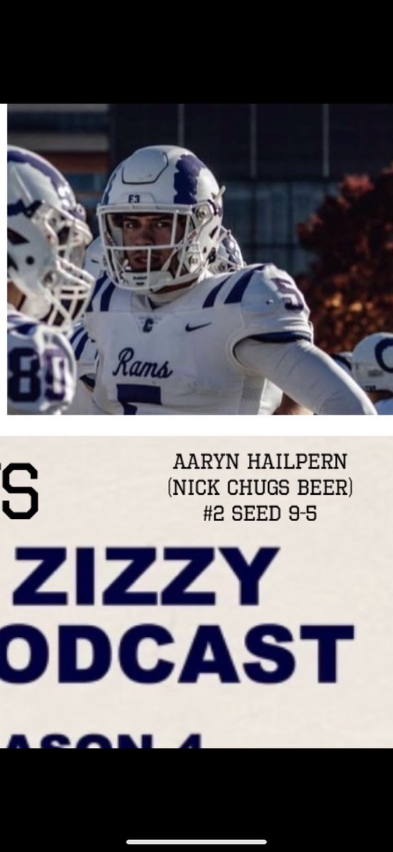 MickeyZizzy's tweet photo. #2 Seed Aaryn Hailpern win the Podcast Fantasy Football Championship! Congrats! https://t.co/0DAFLDLStf