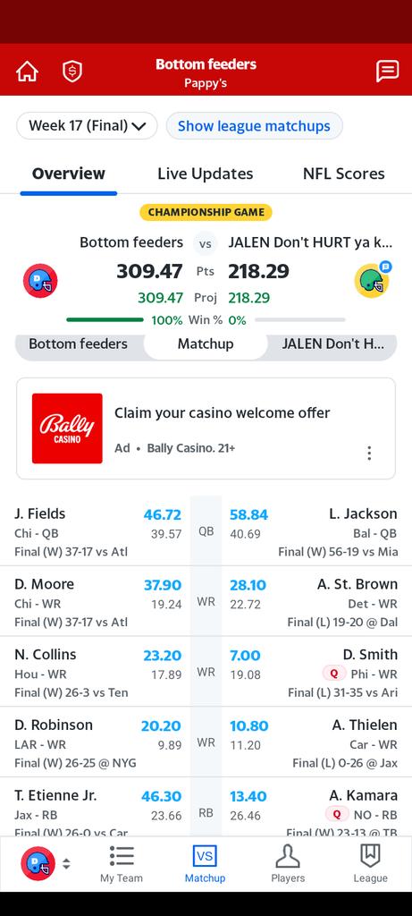 xconewest147's tweet photo. @YahooFantasy I am https://t.co/gZZ3N3Wxr6