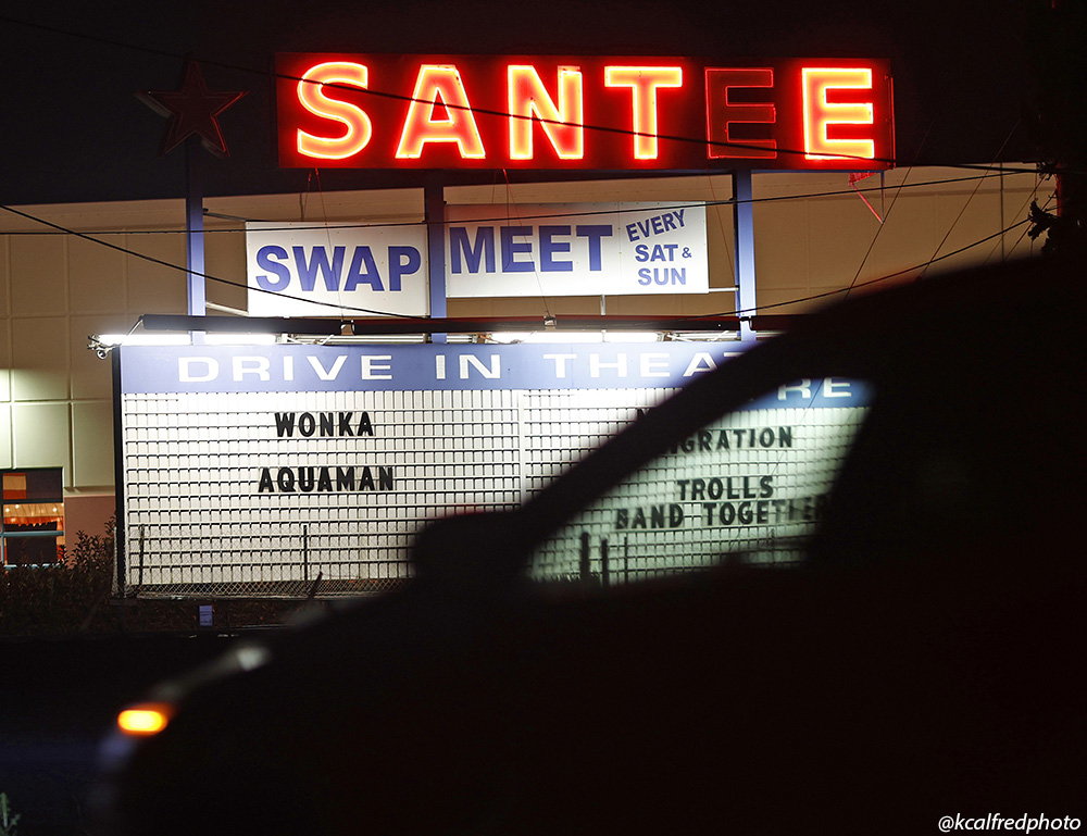 The Santee Drive-In is showing it's last movies ever tonight. The theater which opened in 1958 is closing for good.