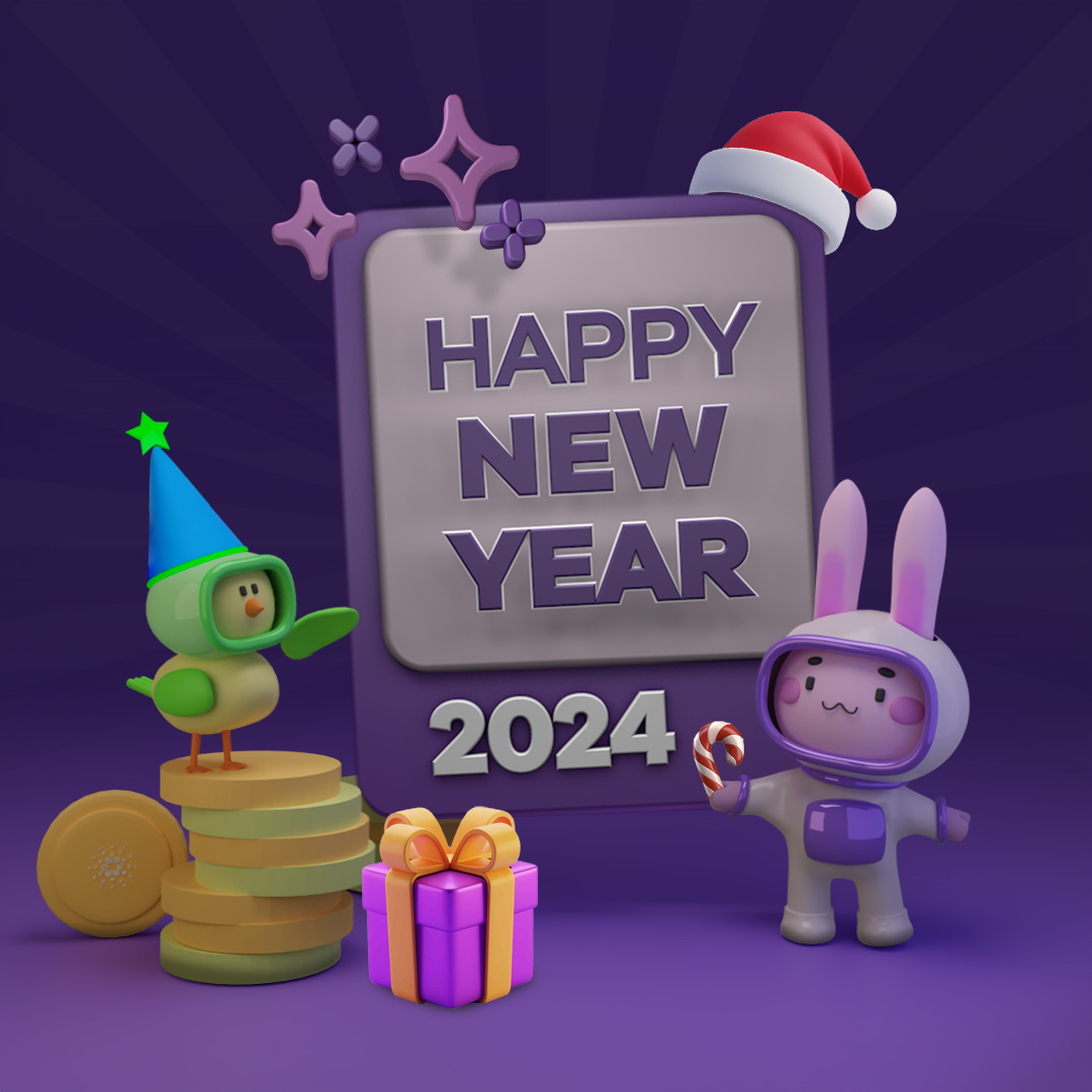 Hoppy New Year, everybunny! 🐰

#nfts #HappyNewYear2024 #grabbit