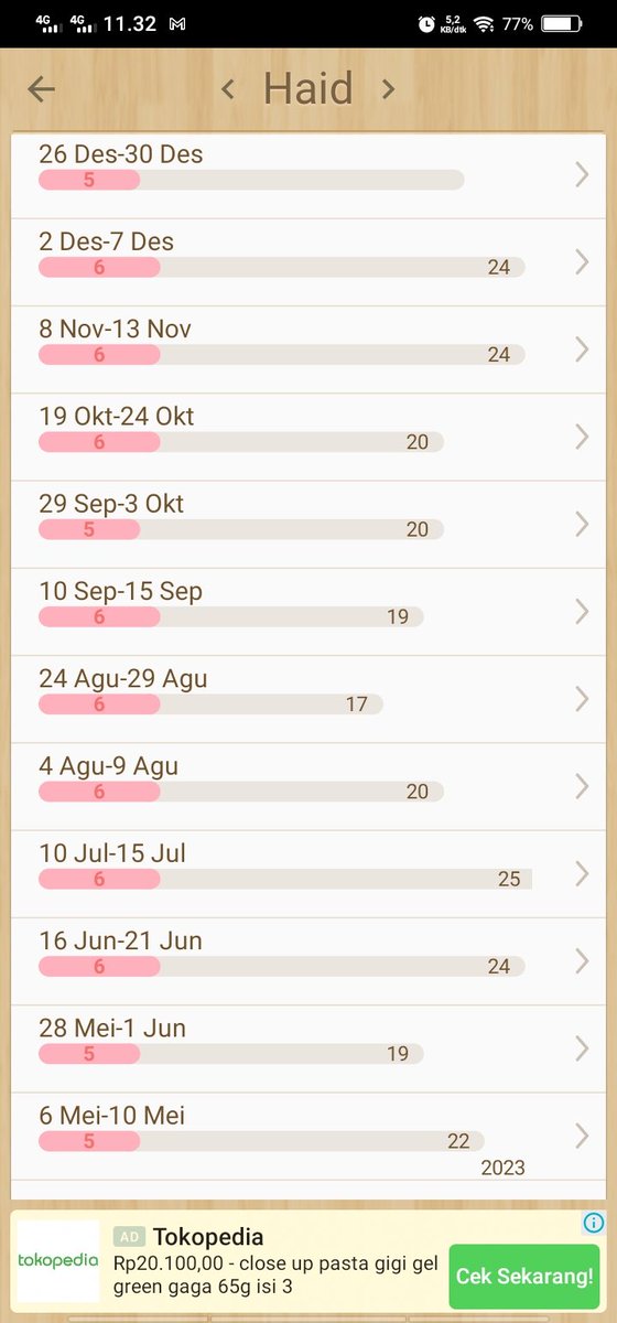 yaaaahnp's tweet photo. @ohmybeautybank Ini ada yang sebulan 2kali https://t.co/ZG4A63dA7A
