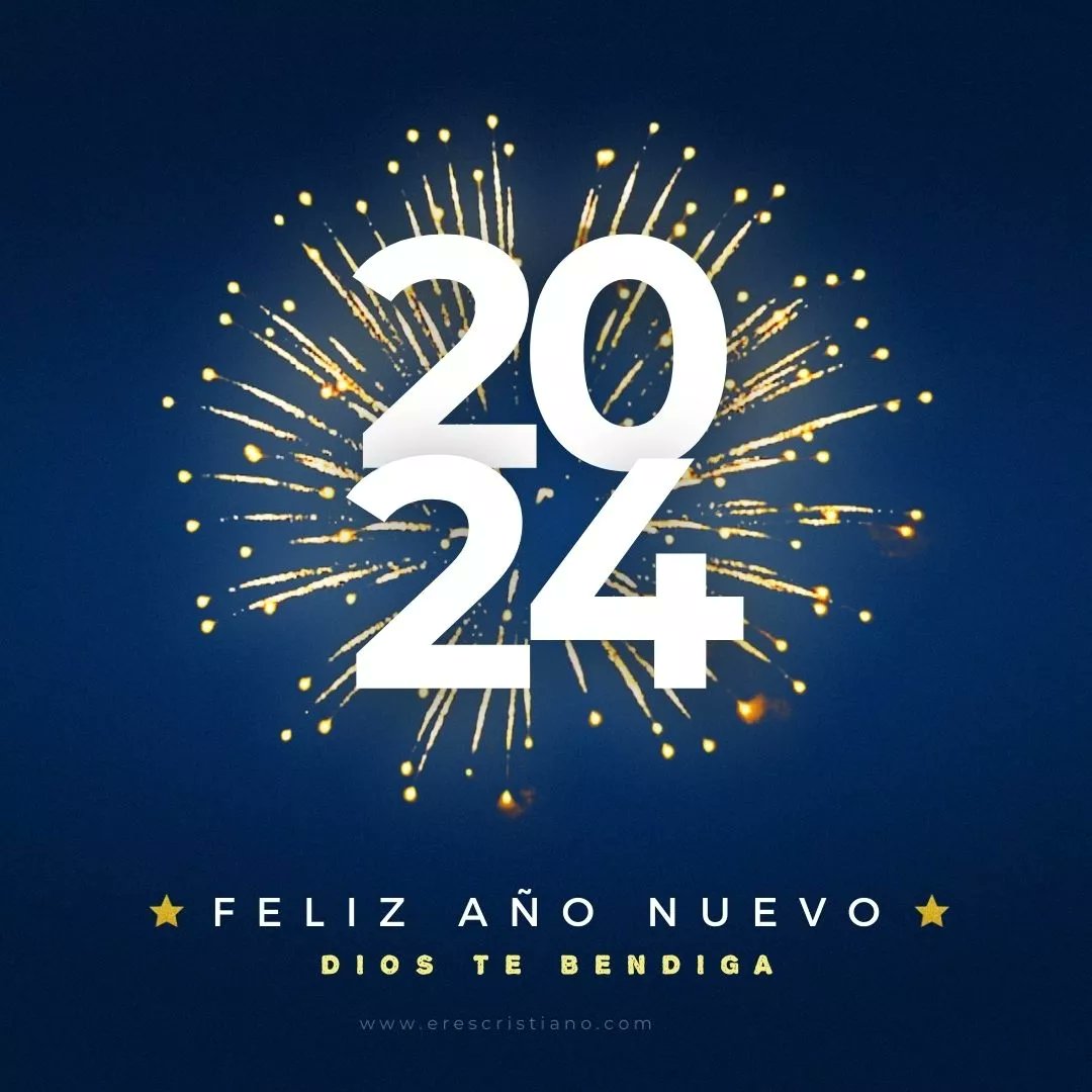 AmericaClaros's tweet photo. ✨¡Feliz Año 2024!✨Para todos mis familiares, hermanos en Cristo y amistades.Dios los proteja y guíe cada paso en sus vidas.Pongan todos sus proyectos delante d Él y presten atención a Sus instrucciones;pues,Él sabe qué es lo mejor p todos.Dios los bendiga.
🙇🏼‍♀️♥️🙌🏻🙏🏻☝🏻 
😇😊🎉🥂 https://t.co/Jdqf3c1gdc