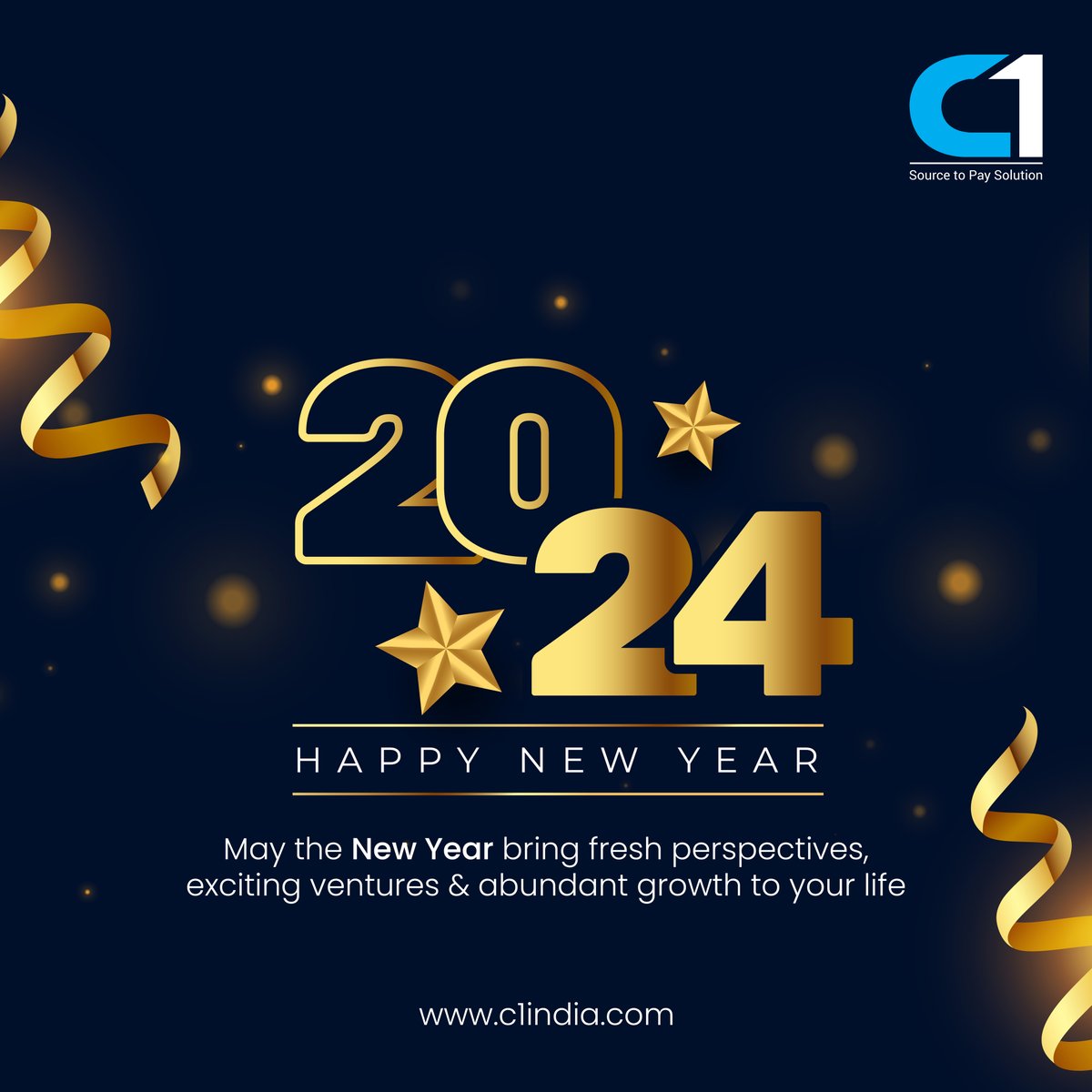 Ring in the New Year with heartfelt wishes and joyous celebrations! 🎉🌟 C1 India Pvt Ltd wishes you all a very #happynewyear2024