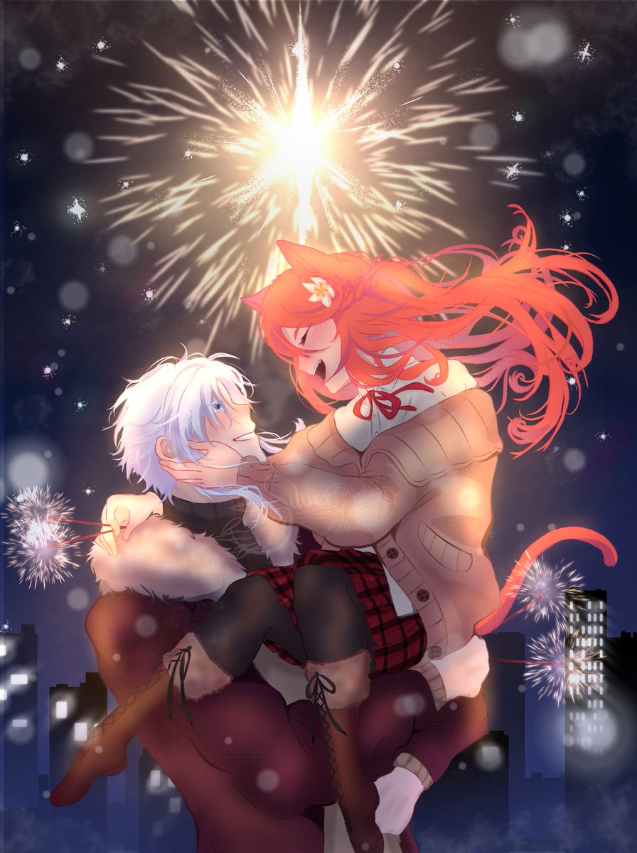 Silver__Draw's tweet image. 🌌 Felíz  año nuevo a todos &amp;gt;&amp;lt;✨✨✨
Les deseo lo mejor en este nuevo año,y sigamos juntos a por más &amp;gt;:³ !!!
Espero que para el próximo año pueda estar más activo ;)
 @Andrea_CoMPaS  TQM no lo olvide pendeja 🤍
[La cosa brillante es un fuego artificial no una estrella ;3]🌃