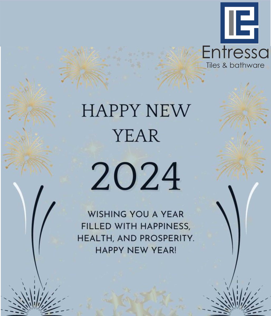 ENTRESSA1's tweet image. Happy New Year 2024

Entressa Group wishing you a year filled with Happiness, Health and prosperity.
w:
entressa.net

#architecturee

#decorationor #ideas #interiordesigninspiration #designgn #inspiration #feeltheinspiration##entressa##