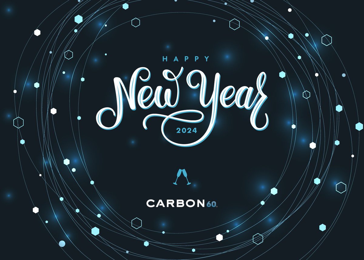 #HappyNewYear from all of us at Carbon60!