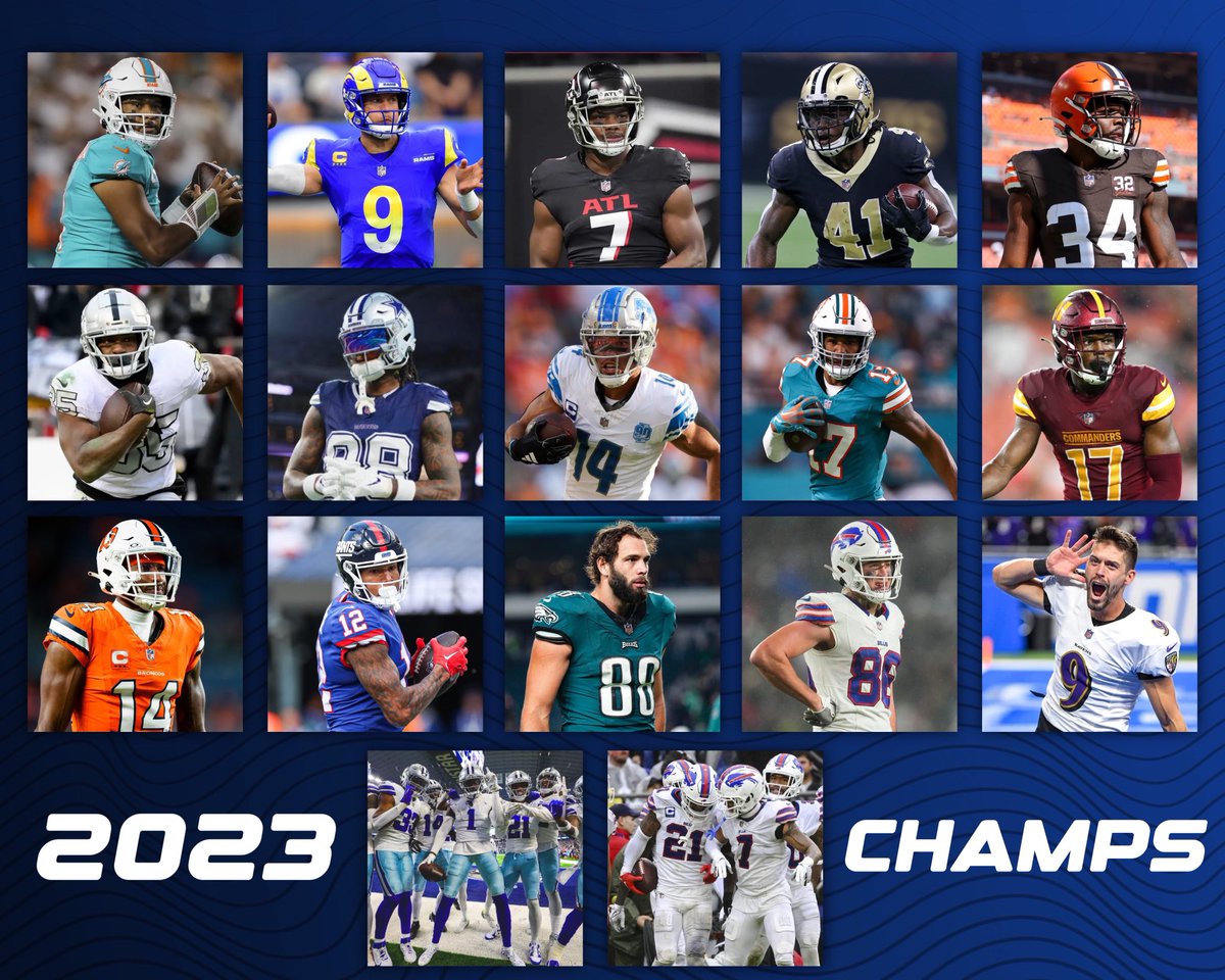 86ersFF's tweet photo. 🏆FINAL🏆

Us: 282.7
Them: 235.18

YOUR CHARLOTTE 86ERS ARE 2023 FFL CHAMPIONS 

#86EM https://t.co/CbdyDa01nE