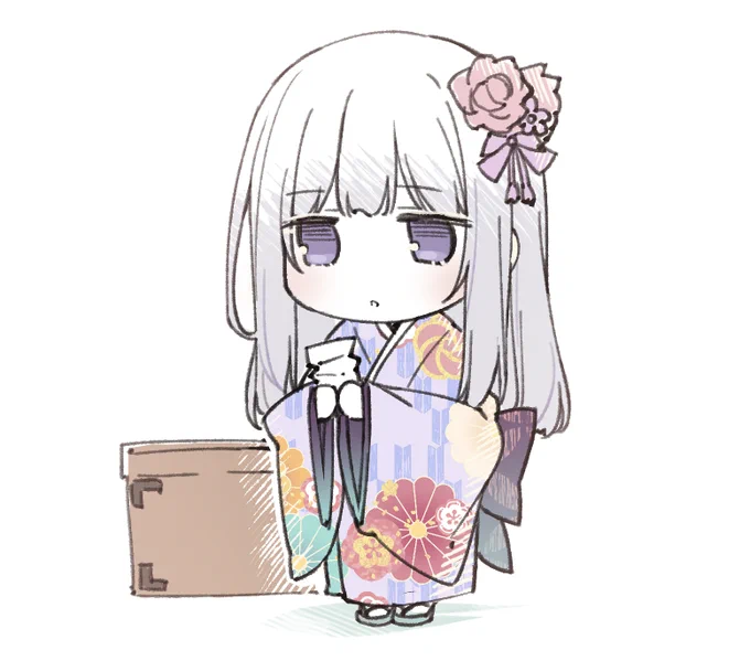 しんねん!あけましておめでとうございます2024年もお絵かきするぞ～～がおがお 