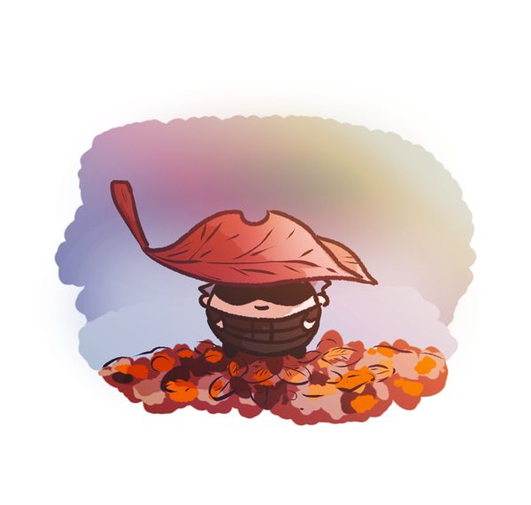 「autumn falling leaves」 illustration images(Latest)