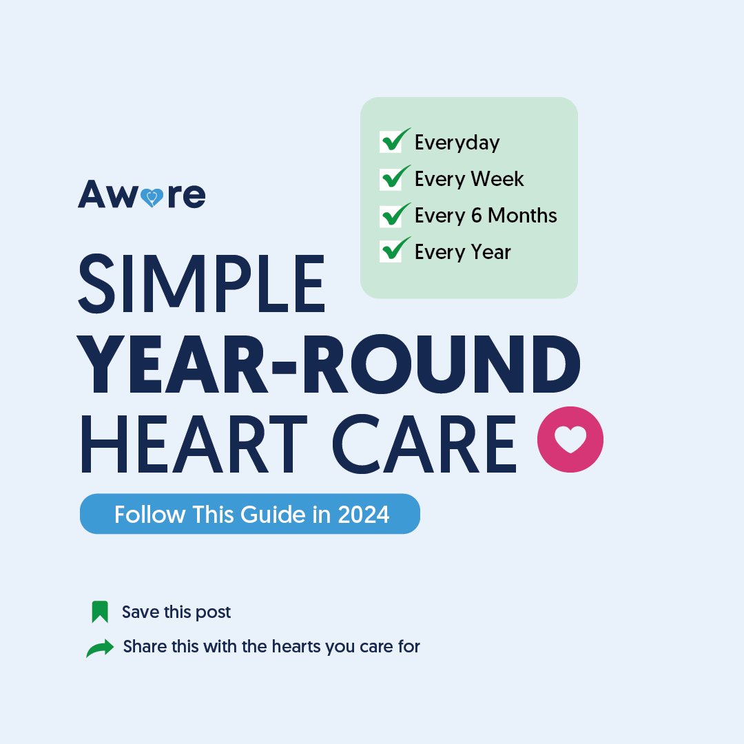HeartMender77's tweet photo. Seeking heart health in 2024? 

Our year-round guide details daily, weekly, biannual, and annual care steps. Save and share this for heart-healthy living! https://t.co/H6N1VFxJmA