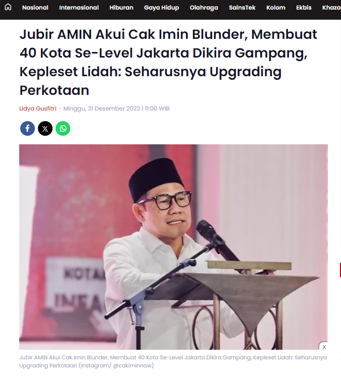 anisabayan1's tweet photo. Akhirnya orang paham skrg knp dulu si beban ini tdk kunjung di deklarasi sbg cawapres prabowo. Kejadian slip tounge itu sdh sering kejadian di senayan dan disana orang2 sdh paham tapi dianggapnya sbg guyonan saja.

Tapi untuk top level management gak bisa krn berbahaya. Terbukti! https://t.co/cVts5ApY9M