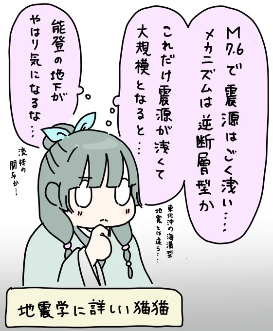 地震が起きるとTLがアニメ「地質屋のひとりごと」になる 